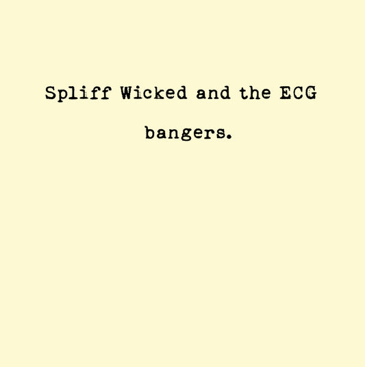 bangers by Spliff Wicked and the ECG (Vinyl Record and Digital Download)